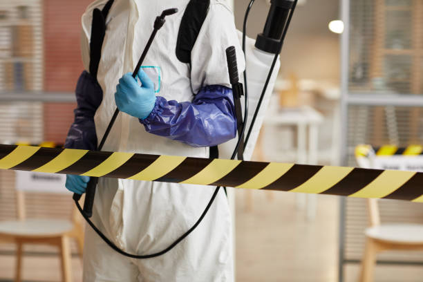 Professional Infectious Disease Decontamination technician working in El Granada, CA